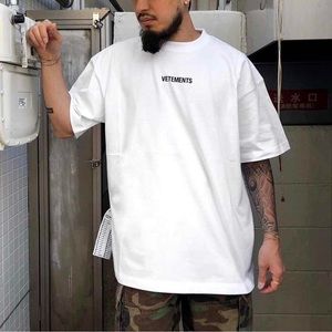 Men women vetements t shirts